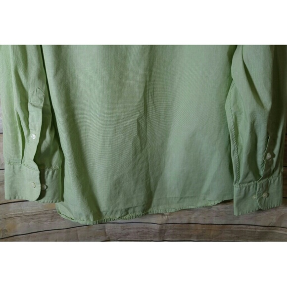 J Crew Lime Green dress shirt - Picture 4 of 4